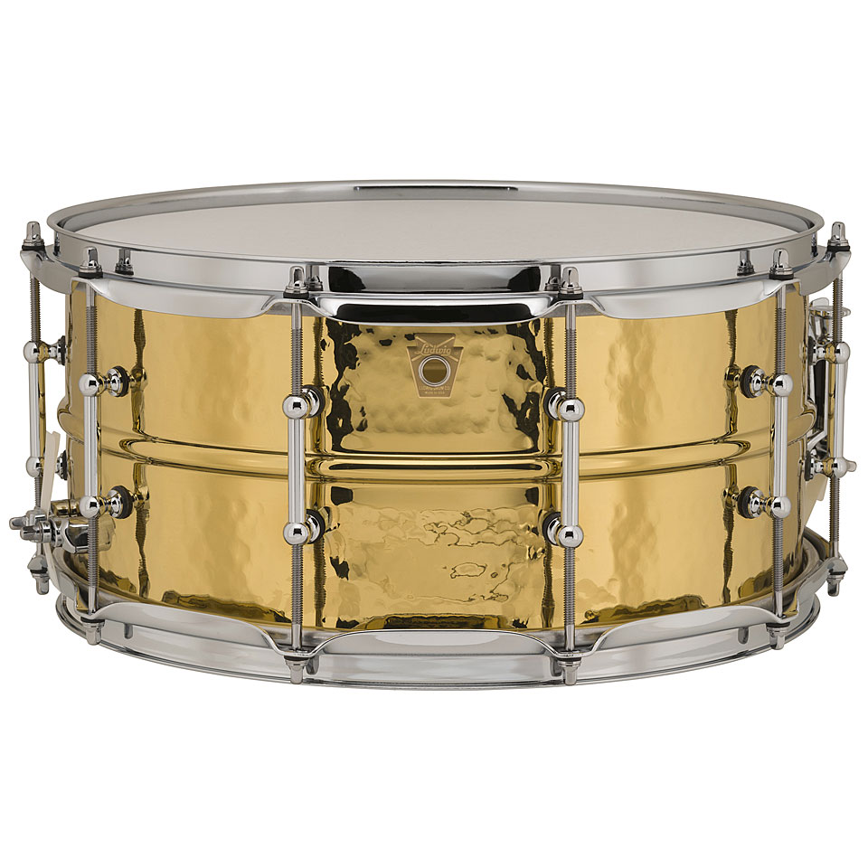 Ludwig Brass Phonic 14" x 6,5" Hammered Snare Drum Ludwig Brass Phonic 14" x 6,5" Hammered Snare Drum von Ludwig