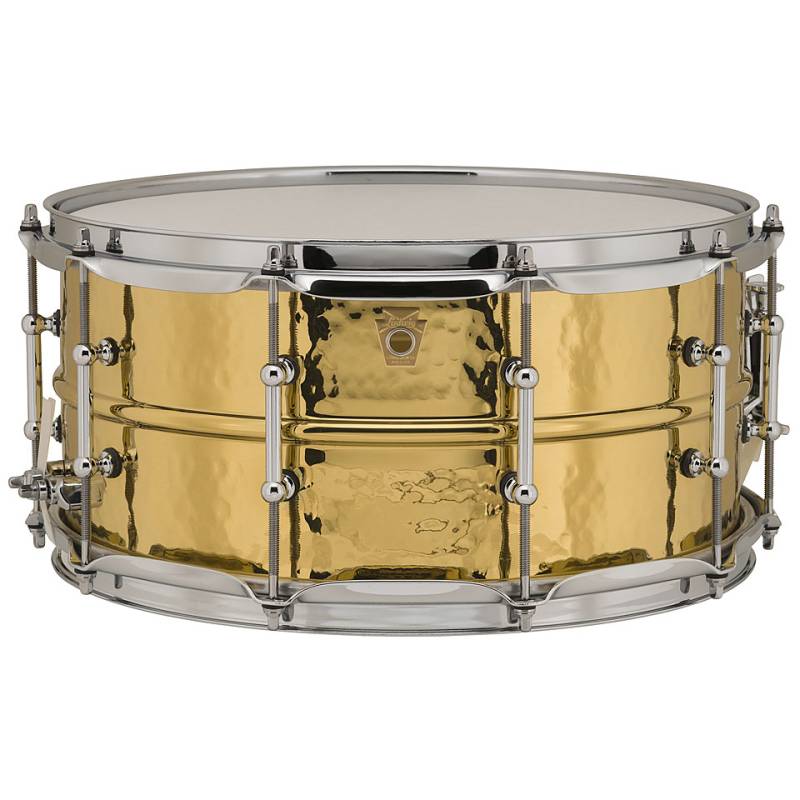 Ludwig Brass Phonic 14" x 6,5" Hammered Snare Drum von Ludwig