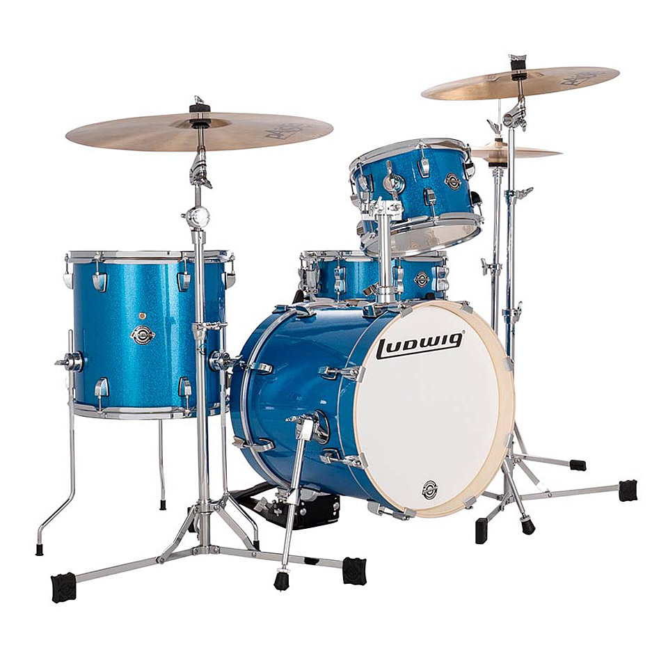 Ludwig Breakbeats LC2792 Blue Sparkle Schlagzeug von Ludwig