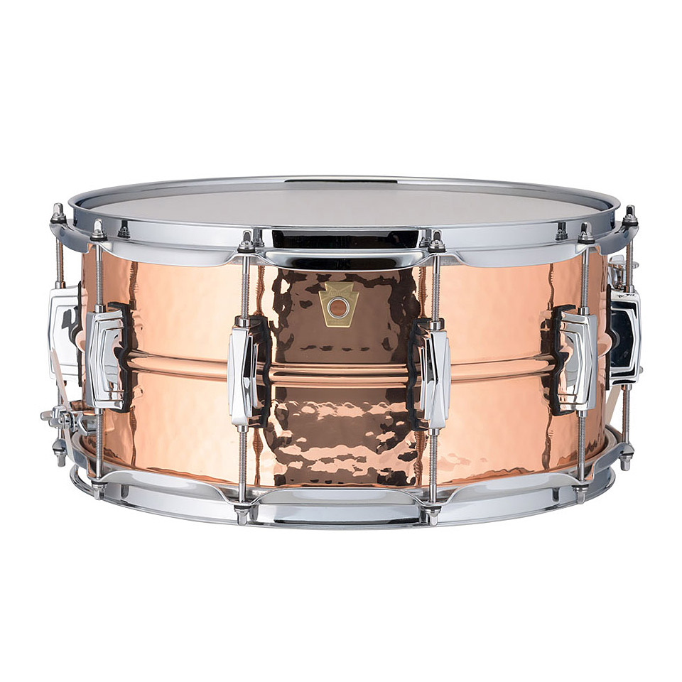 Ludwig Copper Phonic LC662K 14"x 6,5" Snare Drum With Imperial L Ludwig Copper Phonic LC662K 14"x 6,5" Snare Drum With Imperial L von Ludwig