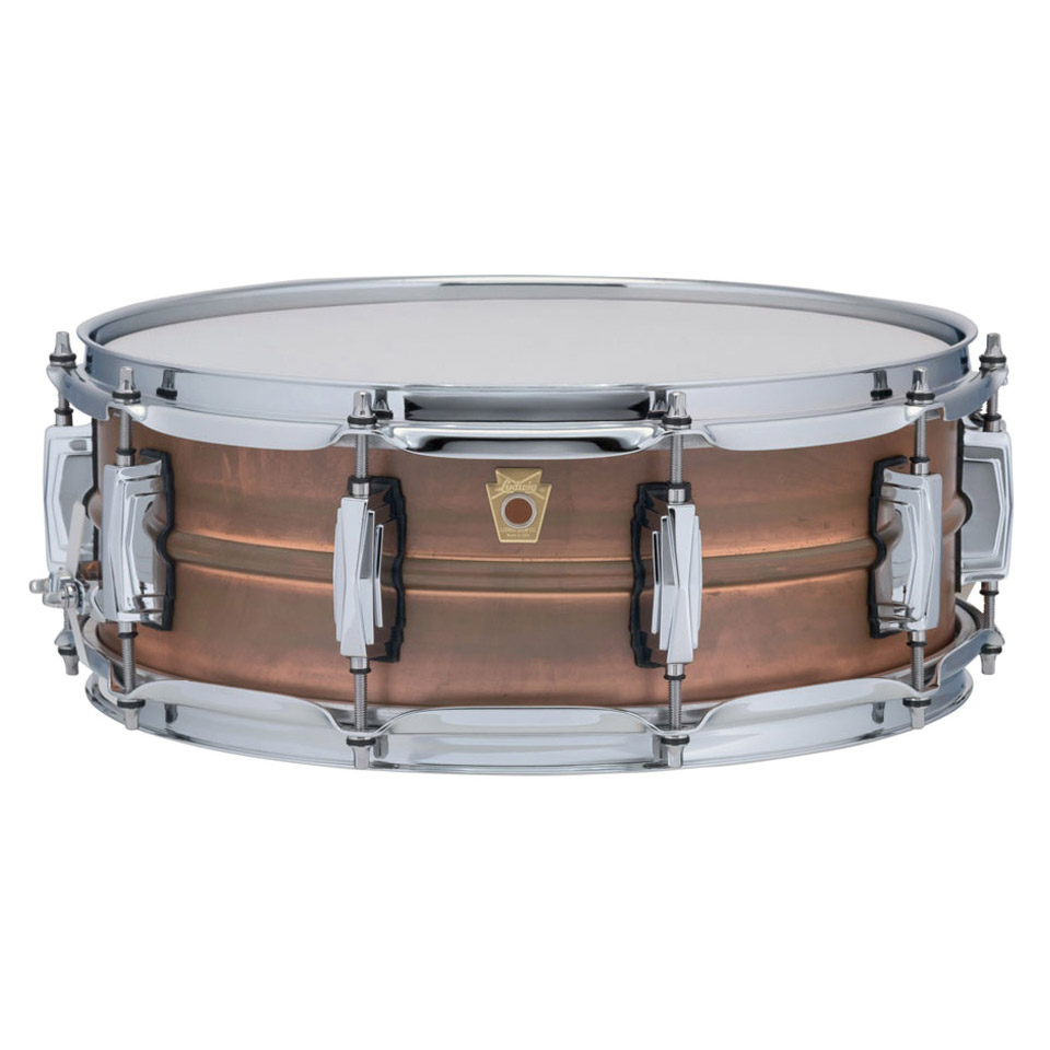 Ludwig Copper Phonic LC661 14"x 5" Raw Snare Drum von Ludwig