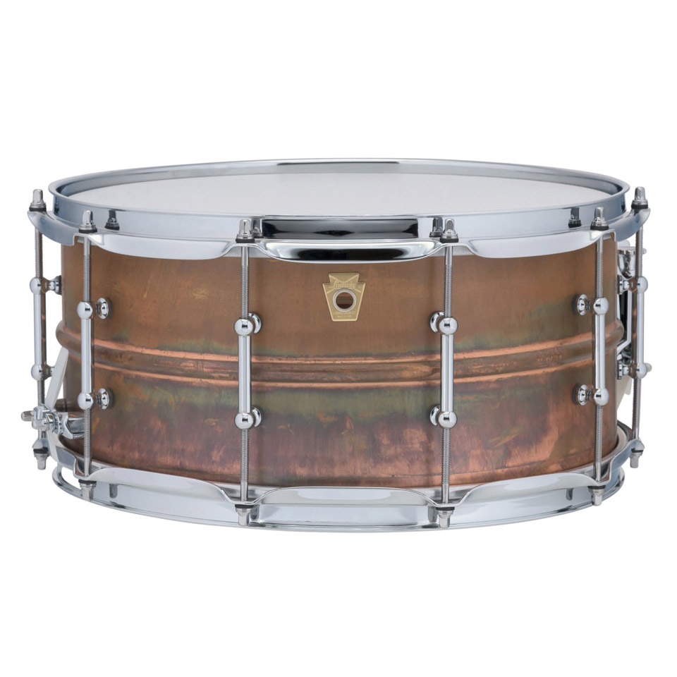 Ludwig Copper Phonic LC663T 14"x 6,5" Raw Snare Drum von Ludwig