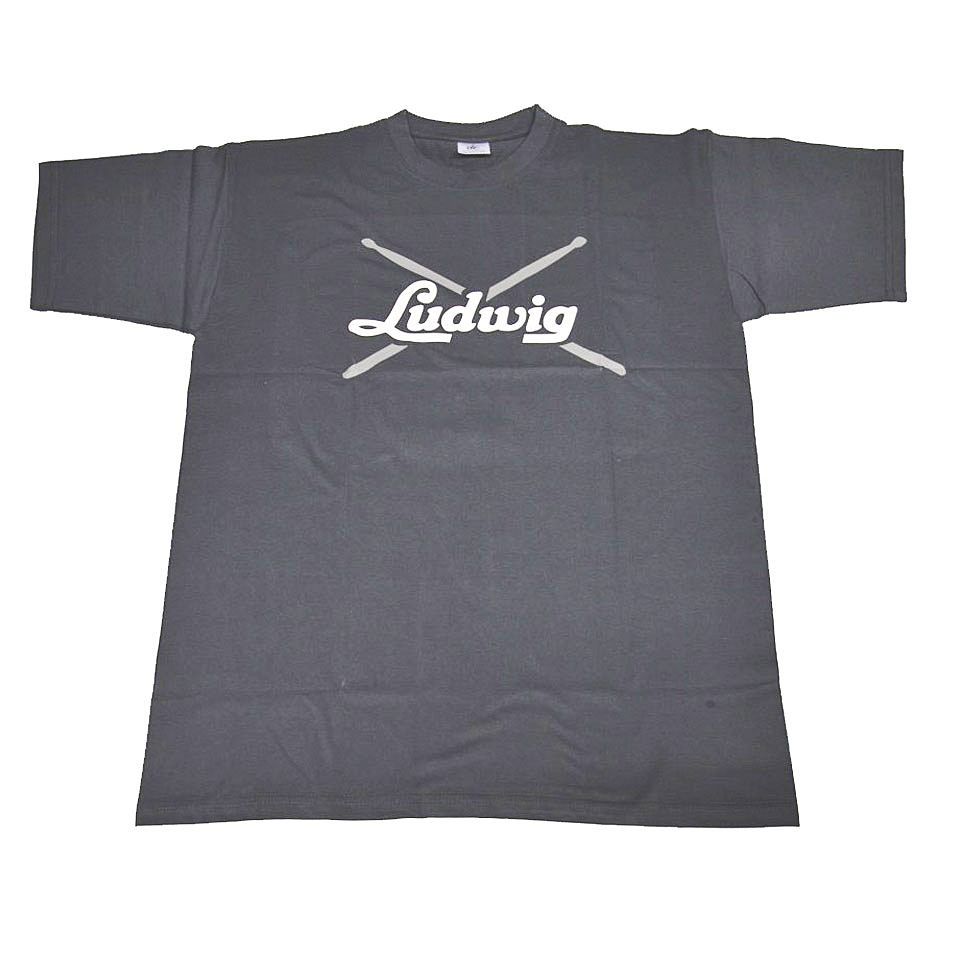 Ludwig Grey Sticks/Vintage Logo S T-Shirt Ludwig Grey Sticks/Vintage Logo S T-Shirt von Ludwig