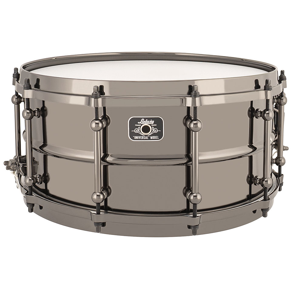 Ludwig Universal Metal LU6514 14" x 6,5" Brass Snare Snare Drum Ludwig Universal Metal LU6514 14" x 6,5" Brass Snare Snare Drum von Ludwig