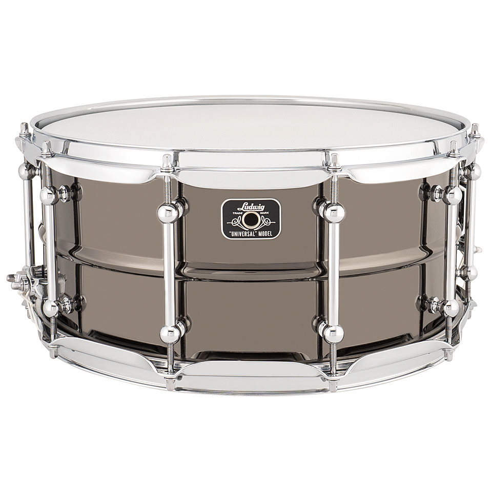 Ludwig Universal Metal LU6514C 14" x 6,5" Brass Snare Snare Drum Ludwig Universal Metal LU6514C 14" x 6,5" Brass Snare Snare Drum von Ludwig