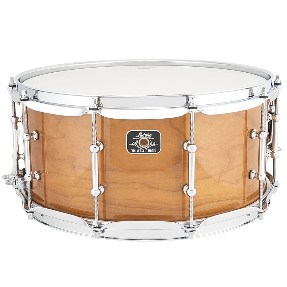 Ludwig Universal Wood LU6514CH 14" x 6,5" Cherry Snare Snare Drum von Ludwig