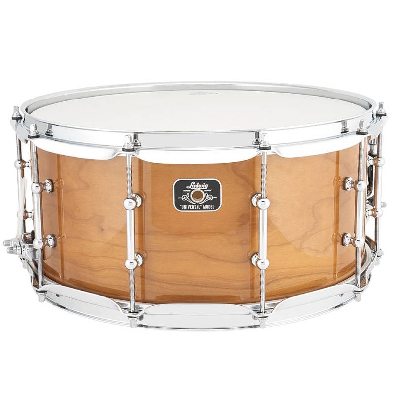 Ludwig Universal Wood LU6514CH 14" x 6,5" Cherry Snare Snare Drum von Ludwig