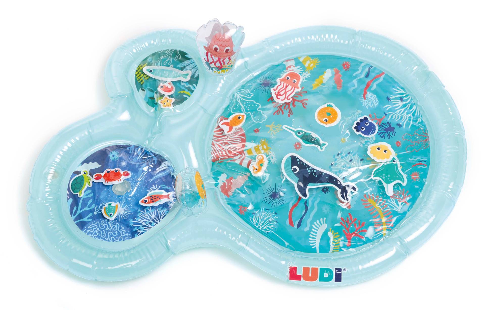 Ludi Wasser-Spielteppich, Türkis Ludi Wasser-Spielteppich, Türkis von Lüdi