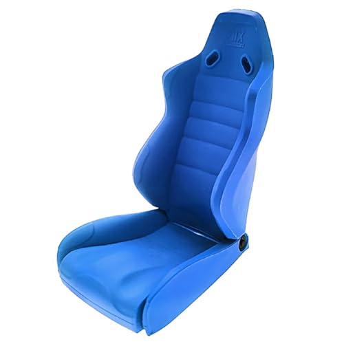 Luejnbogty Dekoration des Stuhls für Autositz in der Kabine für 1/10 Axial SCX10 III 90046 Wrangler RC Autozubehör, Blau von Luejnbogty