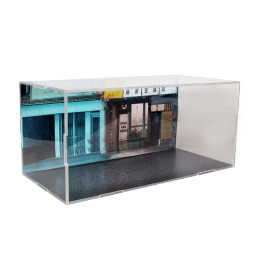 Luejnbogty Für 1/18 LDRC RC Auto Modell Spielzeug Transparente Box Rad Staubdichte Lagerung Klare Vitrine DIY Baugruppen Teil Zubehör von Luejnbogty