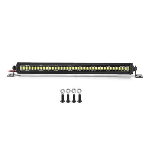 Luejnbogty RC Auto-Dachlampe 24 36 LED-Lichtleiste für 1/10 RC Crawler Axial SCX10 90046/47 SCX24 Wrangler D90 TRX4 Karosserie, EIN Ersatzteil-Zubehör von Luejnbogty