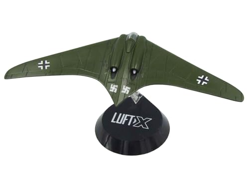 Horten Ho 229 Flugzeug Prototyp Dunkelgrün Deutsche Luftwaffe 1/72 Modellflugzeug von Luft-X LUFT004A Horten Ho 229 Flugzeug Prototyp Dunkelgrün Deutsche Luftwaffe 1/72 Modellflugzeug von Luft-X LUFT004A von Luft-X