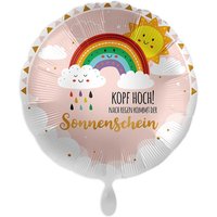 Ballon Gute Besserung "Kopf Hoch Sonnenschein", Heliumballon Ø 34 cm Ballon Gute Besserung "Kopf Hoch Sonnenschein", Heliumballon Ø 34 cm von Luftballon-Markt GmbH