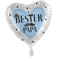 "Bester Papa", Herzförmiger Folienballon "Bester Papa", Herzförmiger Folienballon von Luftballon-Markt GmbH