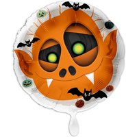Halloween, Motiv Monster, Folienballon rund Ø 34 cm von Luftballon-Markt GmbH
