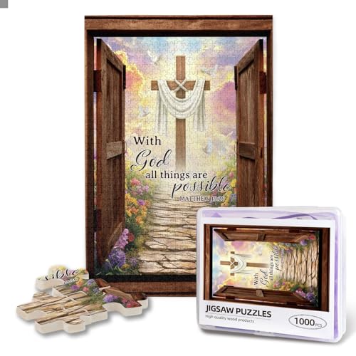 Kreuz-Puzzles für Erwachsene, 1000 Teile, inspirierendes katholisches Kreuz, Sonnenuntergang, Puzzle, motivierend, spirituell, religiöse, Bibel, Wandkunst, Bilder, Heimdekoration Kreuz-Puzzles für Erwachsene, 1000 Teile, inspirierendes katholisches Kreuz, Sonnenuntergang, Puzzle, motivierend, spirituell, religiöse, Bibel, Wandkunst, Bilder, Heimdekoration von Luixdie