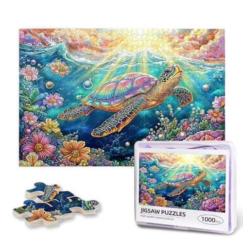 Meeresschildkröte Puzzle für Erwachsene 1000 Teile Ozean Puzzle Holzpuzzle Einzigartige Puzzles für Erwachsene Herausfordernde Familienaktivität Schildkröte Geschenke Meeresschildkröte Puzzle für Erwachsene 1000 Teile Ozean Puzzle Holzpuzzle Einzigartige Puzzles für Erwachsene Herausfordernde Familienaktivität Schildkröte Geschenke von Luixdie