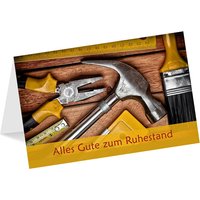 "Alles Gute zum Ruhestand" Glückwunschkarte inkl. Umschlag "Alles Gute zum Ruhestand" Glückwunschkarte inkl. Umschlag von Luma