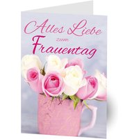 "Alles Liebe zum Frauentag" Glückwunschkarte inkl. Umschlag "Alles Liebe zum Frauentag" Glückwunschkarte inkl. Umschlag von Luma