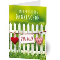 "Ein herzliches Dankeschön für dich", Grußkarte inkl. Umschlag "Ein herzliches Dankeschön für dich", Grußkarte inkl. Umschlag von Luma