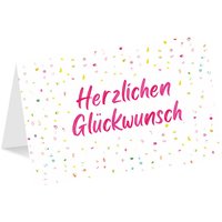 "Herzlichen Glückwunsch" Grußkarte inkl. Umschlag "Herzlichen Glückwunsch" Grußkarte inkl. Umschlag von Luma