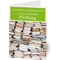 "Herzlichen Glückwunsch zur bestandenen Prüfung" Karte inkl. Umschlag "Herzlichen Glückwunsch zur bestandenen Prüfung" Karte inkl. Umschlag von Luma
