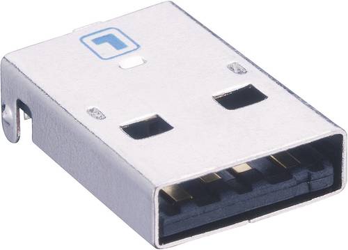 Lumberg USB-Steckverbinder 2.0 Stecker, Einbau horizontal 2410 08 2410 08 Inhalt von Lumberg