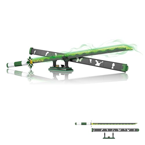 LumdivaRT 1520 Samurai Schwert Bausatz | 710 Bauteile | Samurai-Katana mit Scheide & Display-Ständer | Anime Cosplay Modell | Kreatives Bauprojekt für Anime Fans & Modellbau-Enthusiasten LumdivaRT 1520 Samurai Schwert Bausatz | 710 Bauteile | Samurai-Katana mit Scheide & Display-Ständer | Anime Cosplay Modell | Kreatives Bauprojekt für Anime Fans & Modellbau-Enthusiasten von LumdivaRT