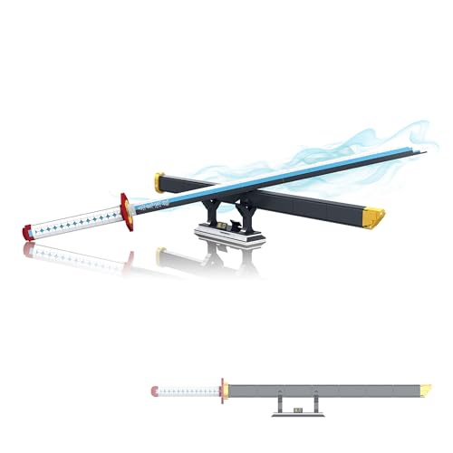 LumdivaRT 1521 Samurai Schwert Bausatz | 695+ Bauteile | Samurai-Katana mit Scheide & Display-Ständer | Anime Cosplay Modell | DIY Bausatz für Modellbaumeister & Anime Fans LumdivaRT 1521 Samurai Schwert Bausatz | 695+ Bauteile | Samurai-Katana mit Scheide & Display-Ständer | Anime Cosplay Modell | DIY Bausatz für Modellbaumeister & Anime Fans von LumdivaRT