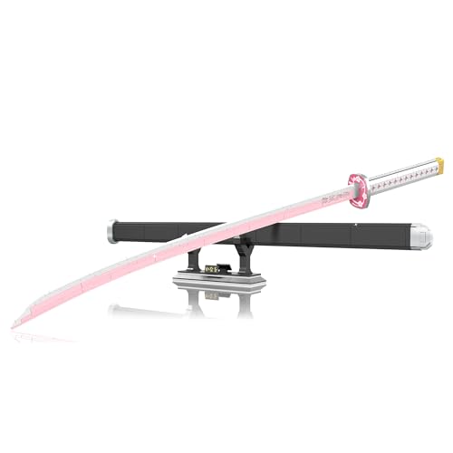 LumdivaRT 1523 Anime Sword Splicing Model Building Blocks, Samurai Schwert Set, 706 Teile, mit Scheide und Ständer, 98 cm, Cosplay Anime Schwert Katana LumdivaRT 1523 Anime Sword Splicing Model Building Blocks, Samurai Schwert Set, 706 Teile, mit Scheide und Ständer, 98 cm, Cosplay Anime Schwert Katana von LumdivaRT