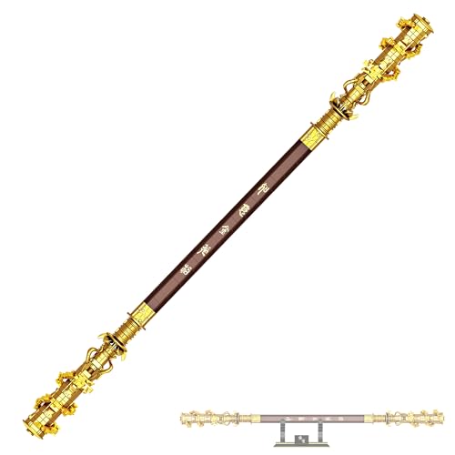 LumdivaRT 1530 Ruyi Golden Cudgel Baustein-Set – 1008+ Bausteine mythische Waffenmodelldesign, perfekt für Cosplay-Fans, Sammler & Mythologie-Enthusiasten, DIY-Assemblierung von LumdivaRT