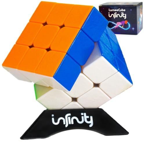 Lumeestar Zauberwürfel Infinity – Spielspaß für mentale Herausforderungen – Keine Werbung, Reine Konzentration – Inkl. Trainingsanleitung – Magnetic Cube von LumeeStar