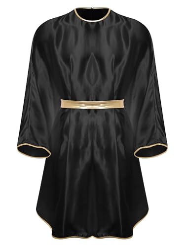 LumiJour Männer Engel Kostüm Halloween Fledermausflügel Ärmel Glänzendes Kleid Themenparty Cosplay Fancy Dress Schwarz L LumiJour Männer Engel Kostüm Halloween Fledermausflügel Ärmel Glänzendes Kleid Themenparty Cosplay Fancy Dress Schwarz L von LumiJour