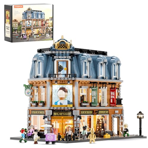 Lumibricks Brick Art Gallery Lighting Building Bricks Set - Town Life City Modular Collection Kit with Minifigures 3400 Pcs for Adults & Teen & Visual Art Lovers Lumibricks Brick Art Gallery Lighting Building Bricks Set - Town Life City Modular Collection Kit with Minifigures 3400 Pcs for Adults & Teen & Visual Art Lovers von Lumibricks