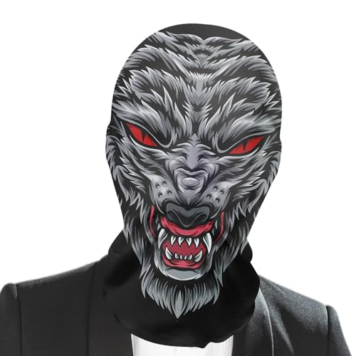Halloween-Horror-Maske, Horror-Maske, lustiger Netz-Kopfschmuck, lustiges Horror-Maske, Spielzeug, atmungsaktive und realistische Geister-Maske, Kostüm für Halloween, Cosplay und Maskerade Halloween-Horror-Maske, Horror-Maske, lustiger Netz-Kopfschmuck, lustiges Horror-Maske, Spielzeug, atmungsaktive und realistische Geister-Maske, Kostüm für Halloween, Cosplay und Maskerade von Lumiscent