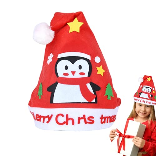 Weihnachtsmütze Making Kit - Cartoon Weihnachtsmütze Making Kit | Weihnachtsmütze Making Supplies | Kinder Weihnachtsmütze Kit | Urlaub Bastelbedarf für Zuhause, Kindergarten, Kindergarten Weihnachtsmütze Making Kit - Cartoon Weihnachtsmütze Making Kit | Weihnachtsmütze Making Supplies | Kinder Weihnachtsmütze Kit | Urlaub Bastelbedarf für Zuhause, Kindergarten, Kindergarten von Lumiscent