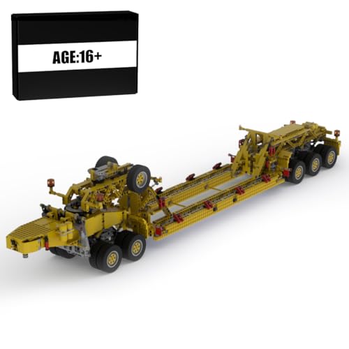 Lumitex LKW mit Anhänger Auto Bausteine, MOC Lastwagen Entworfen von LEGOLAUS, 1:19 2407 Klemmbausteine Geeignet für Erwachsene Sammler Lumitex LKW mit Anhänger Auto Bausteine, MOC Lastwagen Entworfen von LEGOLAUS, 1:19 2407 Klemmbausteine Geeignet für Erwachsene Sammler von Lumitex