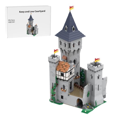 Lumitex Mittelalterliche Piraten Burg Modular Haus Architecture Bausteine, 3517 Teile Modulares Haus Gebäude MOC-142666 Campistron, Klemmbausteine Kompatibel mit Pirates Lumitex Mittelalterliche Piraten Burg Modular Haus Architecture Bausteine, 3517 Teile Modulares Haus Gebäude MOC-142666 Campistron, Klemmbausteine Kompatibel mit Pirates von Lumitex