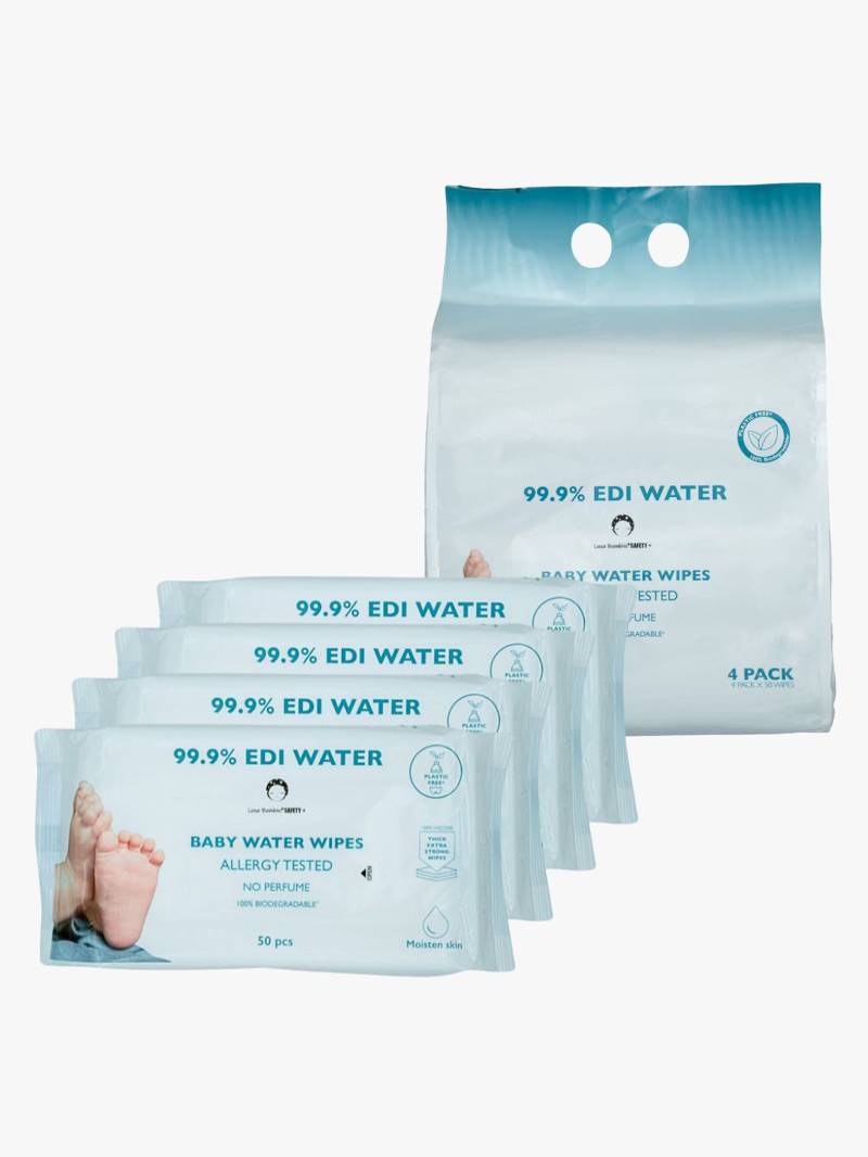 Luna Bambini Aqua Feuchttücher 4er-Pack von Luna Bambini