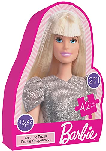 Luna farbpuzzle 2-in-1-Barbie-Mädchen 42 cm 2-teilig von Luna