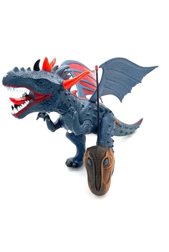Luna24 RC feuerspeiender Drache, mit Fernbedienung, roter LED, Dampfgenerator, Bildprojektion Luna24 RC feuerspeiender Drache, mit Fernbedienung, roter LED, Dampfgenerator, Bildprojektion von Luna24 simply great ideas...