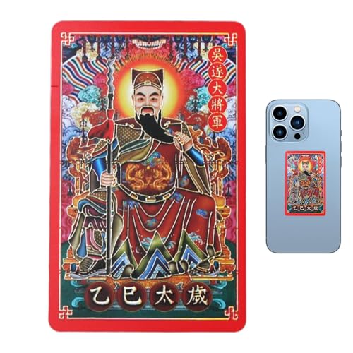 2025 General Wu Sui Amulet Card - Ancient Militay Protection Talisman | Mystische Blessing Card for Luck | Spirituelle Wandel Sammler | Verteidigungsamulett, Vintage Wu Sui Energy 2025 General Wu Sui Amulet Card - Ancient Militay Protection Talisman | Mystische Blessing Card for Luck | Spirituelle Wandel Sammler | Verteidigungsamulett, Vintage Wu Sui Energy von Lunaobrik