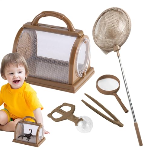 Beobachtungs-Set, Beobachtungs-Set für Kinder, mit Kritikbehältern, Naturbeobachtungs-Set, für Outdoor-Entdecker, Beobachtungs-Set von Lunaobrik