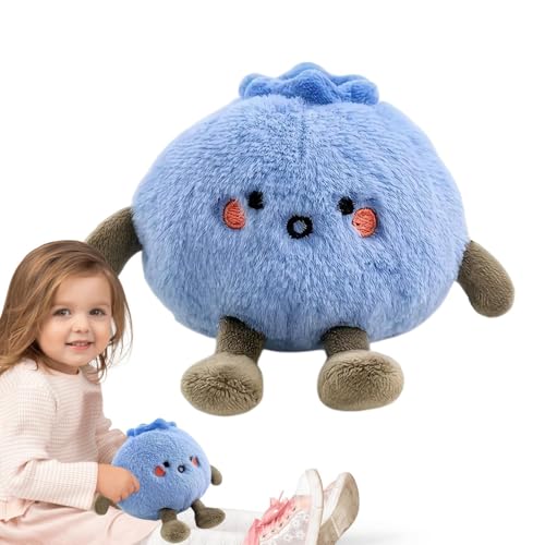 Blueberry Plüsch - Soft Cartoon Dollm, Kuschelige Gefüllte Puppe | Süßes 4 -Zoll -Plüsch, Weiche Baumwollpuppe, Jubel Bär 35 Cm Mittelpüster Positiver Pinguin -Taschenpinguin Emotionaler Unterstützung Blueberry Plüsch - Soft Cartoon Dollm, Kuschelige Gefüllte Puppe | Süßes 4 -Zoll -Plüsch, Weiche Baumwollpuppe, Jubel Bär 35 Cm Mittelpüster Positiver Pinguin -Taschenpinguin Emotionaler Unterstützung von Lunaobrik