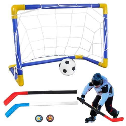 Fußballspiel-Set – Fußball-Hockeyball-Set, Hover-Hockey-Fußball | 1 Set 2-in-1 Mini-Hockey-Fußball-Set, Kinder-Indoor-Outdoor-Tor-Set, Indoor-Miniatur-Tor-Sport-Set, Mini-Fußball-Set für Kinder Fußballspiel-Set – Fußball-Hockeyball-Set, Hover-Hockey-Fußball | 1 Set 2-in-1 Mini-Hockey-Fußball-Set, Kinder-Indoor-Outdoor-Tor-Set, Indoor-Miniatur-Tor-Sport-Set, Mini-Fußball-Set für Kinder von Lunaobrik