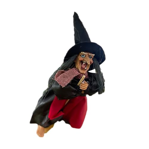 Halloween Hexendekorationen - gruselige Hänge Hexendekoration, gruselige Halloween -Dekorationen im Freien | hängen schwingendes Puppenmädchen mit Sound & Slap aktiviert, leuchtende Augen gr Halloween Hexendekorationen - gruselige Hänge Hexendekoration, gruselige Halloween -Dekorationen im Freien | hängen schwingendes Puppenmädchen mit Sound & Slap aktiviert, leuchtende Augen gr von Lunaobrik