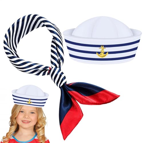 Kapitänsmütze - Kapitänsmütze Für Herren, Marine Marine Zubehör Matrosenkostüm | Marine-Outfit, Party-Kostüme, Mützen Im Marine-Stil, Lustig, Zum, Für Theateraufführungen Kapitänsmütze Kapitänsmütze - Kapitänsmütze Für Herren, Marine Marine Zubehör Matrosenkostüm | Marine-Outfit, Party-Kostüme, Mützen Im Marine-Stil, Lustig, Zum, Für Theateraufführungen Kapitänsmütze von Lunaobrik