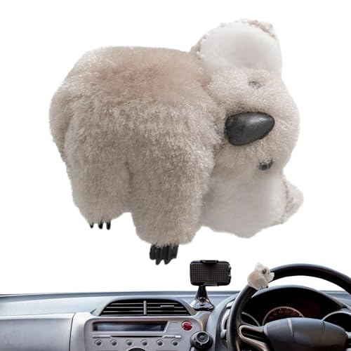 Lleno Koala Bear Plush – Niedliche Koala-Bär-Puppe, Dekoration für Auto-Display | Koala-Autoverzierungen, Armaturenbrett-Verzierung für Innenausstattung von Lunaobrik