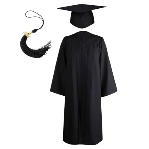 Lunaobrik Abschlusskleid und Kapuze, Abschlusskleid für Kinder, Baskenmütze Septo mit 2025 TASSEL | Abschlussklasse 2025 Zeremonie Kleidung für Kinder im Alter Lunaobrik Abschlusskleid und Kapuze, Abschlusskleid für Kinder, Baskenmütze Septo mit 2025 TASSEL | Abschlussklasse 2025 Zeremonie Kleidung für Kinder im Alter von Lunaobrik