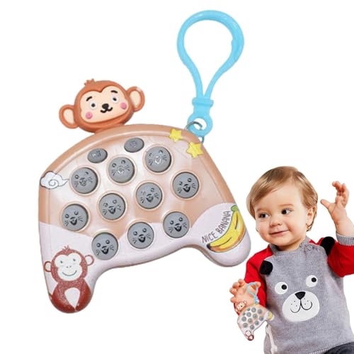 Lunaobrik Anti-Stress-Spielzeug, schnelles Schieben, schnelles Drücken | Wettbewerbs-Spielfigur Push Bubble | Elektronische Dekoration des Blasenspiels Lunaobrik Anti-Stress-Spielzeug, schnelles Schieben, schnelles Drücken | Wettbewerbs-Spielfigur Push Bubble | Elektronische Dekoration des Blasenspiels von Lunaobrik